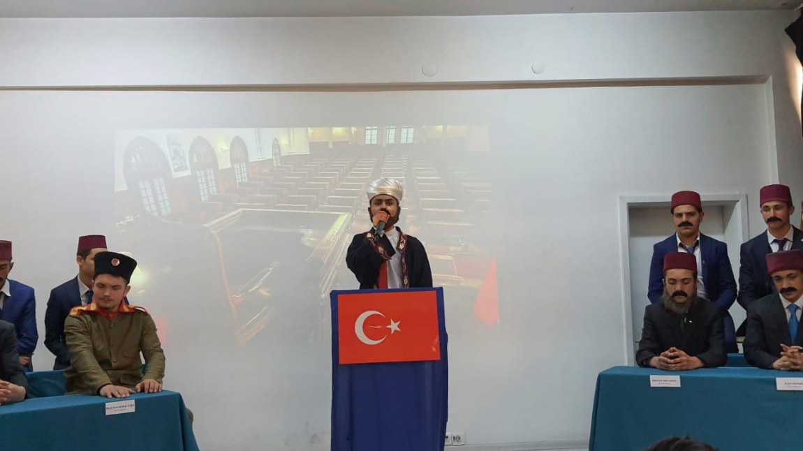 12 Mart İstiklal Marşı'nın kabulü ve Mehmet Akif Ersoy'u anma programı.